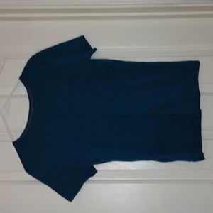 Teal Medium Croft and Barrow short sleeve